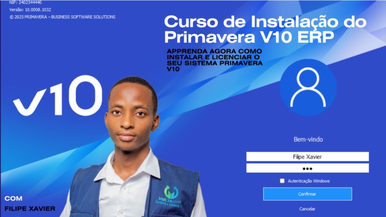 INSTALAÇÃO, LICENCIAMENTO E CONFIGURAÇÃO DO SISTEMA PRIMAVERA